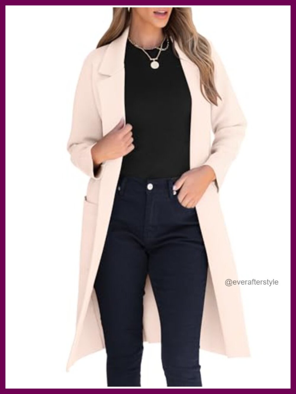 Women's Oversized Cardigan Sweater Notch Lapel Open Front Long Sleeve Relaxed
